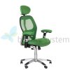 FOTEL ERGONOMICZNY CORPOCOMFORT BX-4144 ZIELONY
